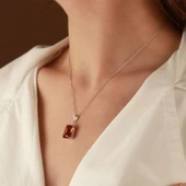 Zultanit Taşlı Emerald Kesim Gümüş Set thumbnail 3