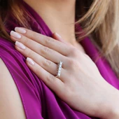 Yüksek Montür Beştaş Sky Diamond Yüzük thumbnail 3