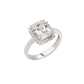 Sky Diamond Baget Kesim Kadın Yüzük thumbnail 1