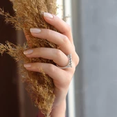 Yüksek Montür Beştaş Sky Diamond Yüzük thumbnail 1