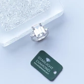 Mega Baget Taşlı STarlight Diamond Gümüş Yüzük thumbnail 4