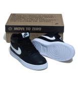 NIKE COURT VISION MID NN BOT SPOR AYAKKABI : Siyah - Beyaz - 2