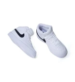 NIKE COURT VISION MID NN BOT SPOR AYAKKABI : Beyaz-Siyah - 1