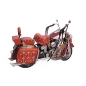 T.Concept Dekoratif Dayanıklı Metal Süslü Motorsiklet Kırmızı Renk 1210E-3256 - 3