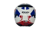 Sway 820 Full Face Aynalı Vizör Kapalı Motosiklet Kaskı XL Beden Dakar 2 - 8