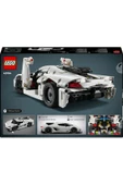 LEGO  Technic Koenigsegg Jesko Absolut Beyaz Hiper Araba 42184 - 10 Yaş ve Üzeri Yapım Set(801Parça) - 4