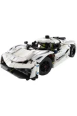 LEGO  Technic Koenigsegg Jesko Absolut Beyaz Hiper Araba 42184 - 10 Yaş ve Üzeri Yapım Set(801Parça) - 2