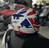 Sway 820 Full Face Aynalı Vizör Kapalı Motosiklet Kaskı XL Beden Dakar 2 - 3