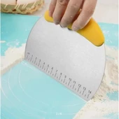 Paslanmaz Çelik Hamur Kesme ve Şekillendirme Spatulası - 4