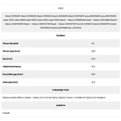 Form Metal 61225 Nissan 10 Kanal 9 Diş 7152250 Marş Dişlisi thumbnail 2