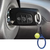 Gerçekçi Tenis Raketi Tasarımlı Şık Anahtarlık Kolye Çanta Süsü Tennis Keychain - 7