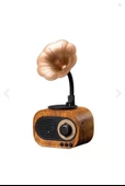 Classic Retro Style Bluettooth Hoparlör - 1