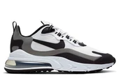 Nike Air Max 270 React White Black Metallic Pewter - 1