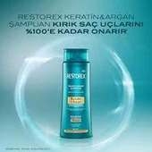 Restorex Keratin ve Argan Onarıcı Şampuan 500 ml - 3
