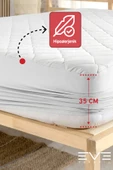 Kapitone Fitted Yatak Koruyucu Alez Tek Ve Çift Kişilik Kapitoneli Microfiber Yatak Alezi - 4