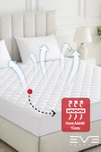 Kapitone Fitted Yatak Koruyucu Alez Tek Ve Çift Kişilik Kapitoneli Microfiber Yatak Alezi - 5