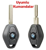 BMW E46 E60 X5 Uyumlu Silikon Anahtar Kılıfı Kumanda Kılıfı Oto Anahtarlık - 5