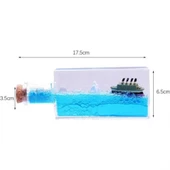 Periboia Batmayan Gemi Şişe Akvaryum thumbnail 1