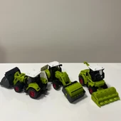 Traktör Seti 3 lü 1:55 Ölçekli - Mavi Su Dünyası - 2