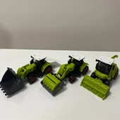 Traktör Seti 3 lü 1:55 Ölçekli - Mavi Su Dünyası - 1