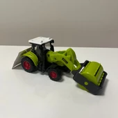 Traktör Yeşil Renk Titreşimli Yol Silindiri 1:55 Ölçekli - Mavi Su Dünyası thumbnail 2