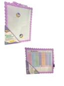 Maxx JL-115 Çift Taraflı Kalemli Yazı Tahtası Silgili haftalık planner 21x28 cm - 1