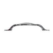 ZÜMRE 128 mm Metal KROM Kasa Beyaz  ÇİÇEK Desenli  / 5 ADET - 2