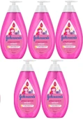 Johnsons Baby Bebek Şampuanı 750ML Işıldayan Parlaklık (5 Li Set) - 1