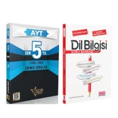 Liderler Karması AYT Çıkmış Sorular Son 5 Yıl ve AKM Dil Bilgisi Soru Bankası Seti 2 Kitap - 1