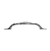 ZÜMRE 128 mm Metal KROM Kasa Beyaz  ÇİÇEK Desenli  / 5 ADET - 2
