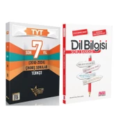 Liderler Karması TYT Türkçe Çıkmış Sorular Son 7 Yıl ve AKM Dil Bilgisi Soru Bankası Seti 2 Kitap - 1