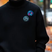 Rozet,2 li rozet,ASSASSIN’S karekterli rozet - 5