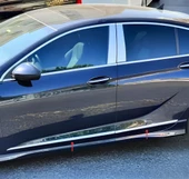 Opel Insignia Uyumlu Krom Yan Kapı Çıtası 4 Prç. 2017 Ve Üzeri Paslanmaz Çelik - 4