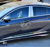 Opel Insignia Uyumlu Krom Yan Kapı Çıtası 4 Prç. 2017 Ve Üzeri Paslanmaz Çelik - 2