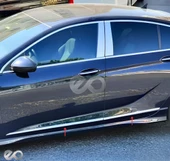 Opel Insignia Uyumlu Krom Yan Kapı Çıtası 4 Prç. 2017 Ve Üzeri Paslanmaz Çelik - 5