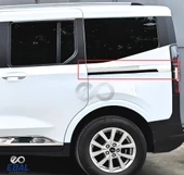 FORD TOURNEO COURIER 2024 Üzeri Sürgü Nikelajı 2 Parça Paslanmaz Çelik thumbnail 2