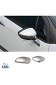 Citroen C4 Krom Ayna Kapağı 2010-2015 Uyumlu Paslanmaz Çelik thumbnail 1