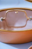 Acar 6765 Ultimate Pro 5 Parça Tencere Seti Rose Gold - 6