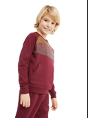 Galatasaray Orijinal Cepli Çocuk Eşofman Takımı - 5