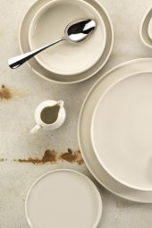 Kütahya Porselen Chef Taste Of 24 cm Çukur Tabak Krem 2 li - 4