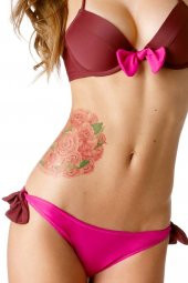 Wreath Geçici Dövme,Geçici Tattoo ,Vücut Dövme,Kol Bilek Dövme,Boyun Dövme,Sırt Dövme - 1