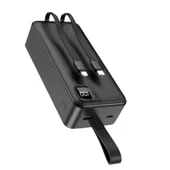 Powerbank Yüksek Kapasite 30000mAh Hızlı Şarj 22,5w Çift Giriş Hızlı Lightning Type C Güç Kaynağı - 4