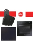 Hoover Canddy Dijital Elektrikli 3'lü Turbo Siyah Cam Ankastre Set (hdg6c2gbtk-hh64ccb-fcp405n/e) - 1