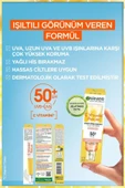 Garnier C Vitamini Parlak Günlük Güneş Koruyucu Fluid Yüz Kremi Işıltılı Doku SPF50+ 40 ml thumbnail 5