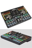 Midex CX1 Titanium Set Efektli Ses Kartı Mikrofon Kulaklık Stand Kayıt Canlı Yayın (PC ve Telefon) - 4