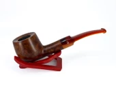 Şahin Üç Yıldız Bent Pot Mod Ban 3 9mm. Filtreli Akrilik Saplı Pipo 237897 - 1