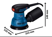Bosch GEX 125 Eksantrik Zımpara Makinesi - 2
