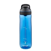 Contigo Cortland Tren Tek El Bas İç Kapaklı Su Matarası 720ml 2191386 - Mavi - 1