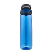 Contigo Cortland Tren Tek El Bas İç Kapaklı Su Matarası 720ml 2191386 - Mavi - 2