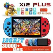 Retro X12 5.1 Taşınabilir Oyun Konsolu El Konsolu PSP 2500/3000 Arcade Oyunları - 2